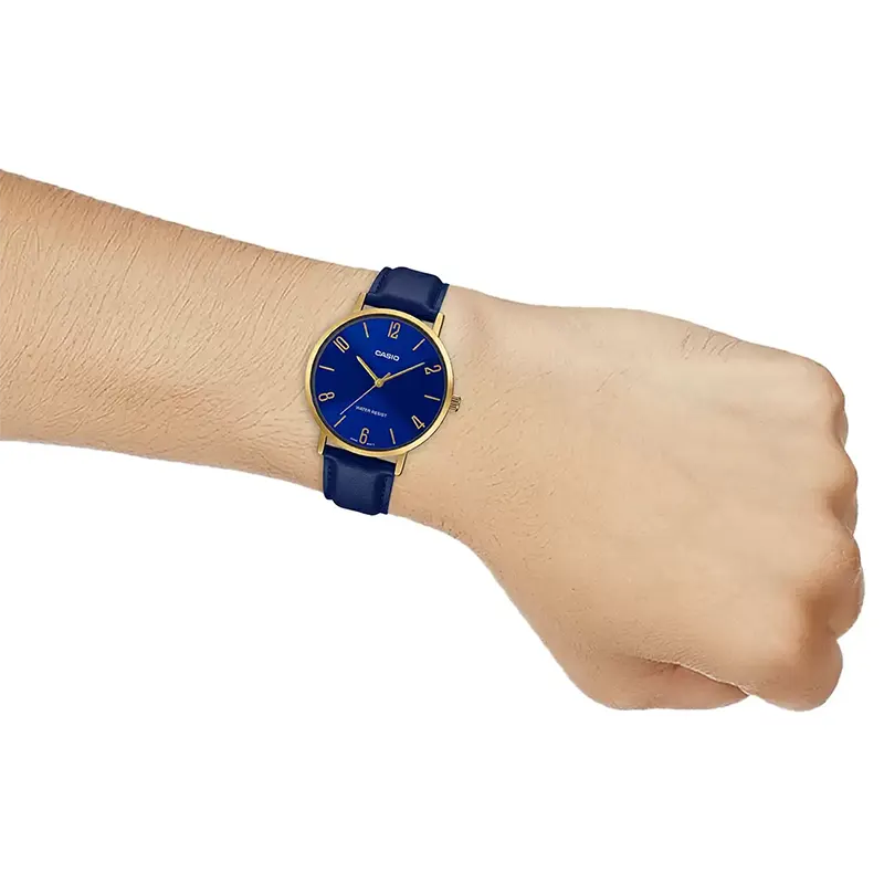 Casio MTP-VT01GL-2B2 Blue Dial Men's Watch
